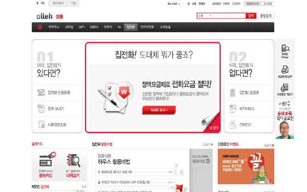 올레 집전화 구축 및 운영